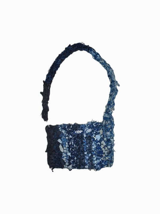 IF DENIM | WOVEN SHOULDER BAG - IF DENIM