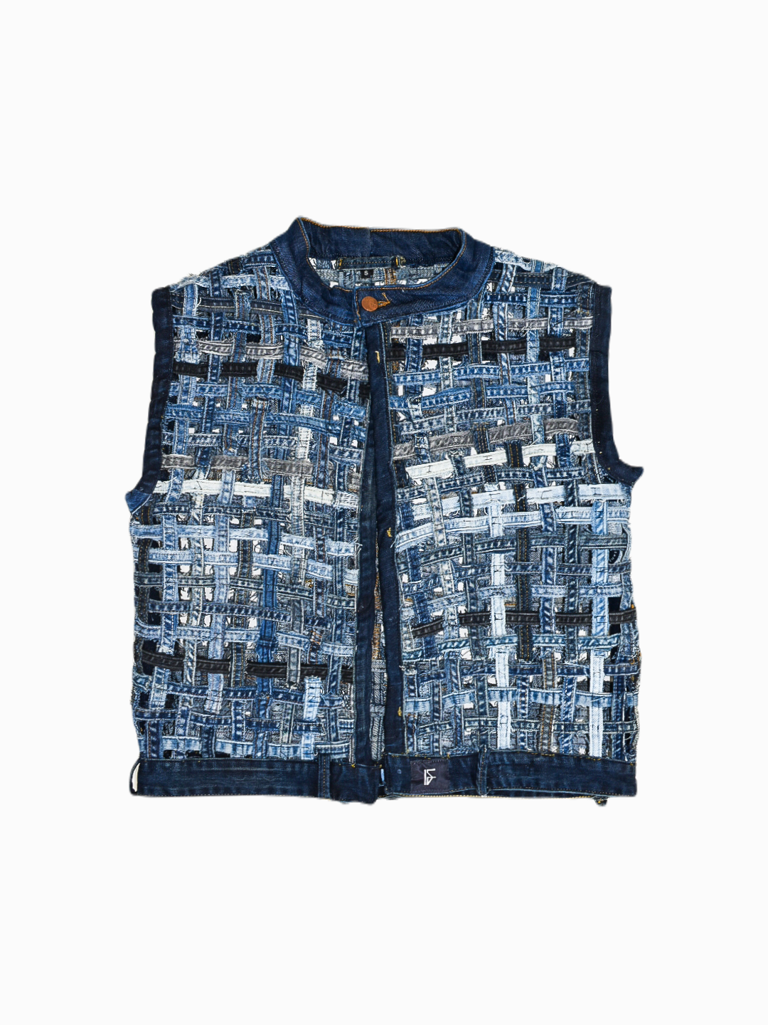 IF DENIM | Woven Body Vest S