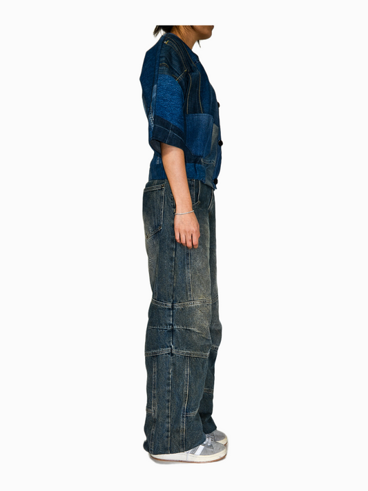IF DENIM | Cropped Vintage Jacket XS