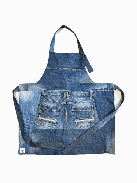 IF DENIM | Handcrafted Patchwork Apron - IF DENIM