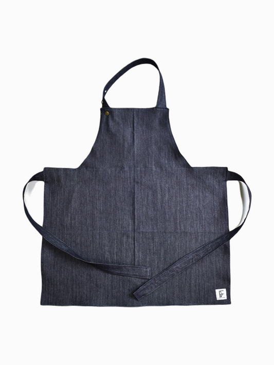 IF DENIM | Handcrafted Apron Dark Blue - IF DENIM
