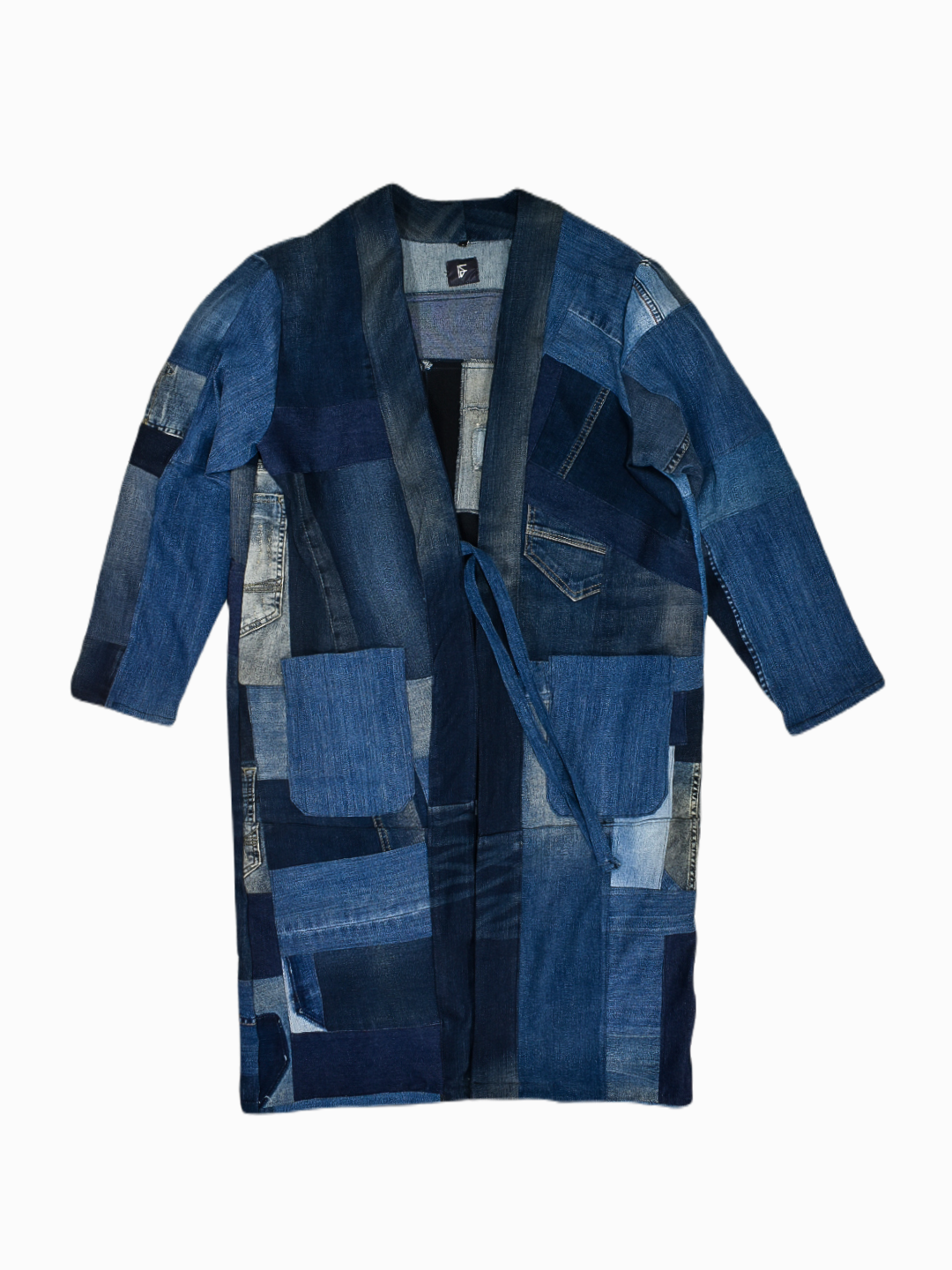 IF DENIM | Patchwork Kimono Long-Length