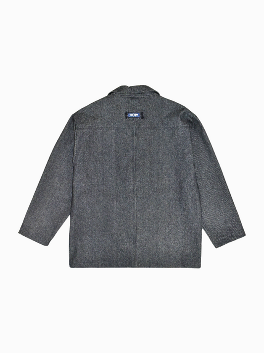 IF DENIM | Workwear Shirt Heavyweight Black Denim