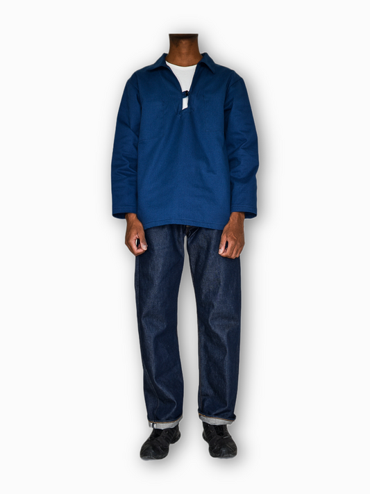 IF DENIM | Workwear Shirt Heavyweight Blue