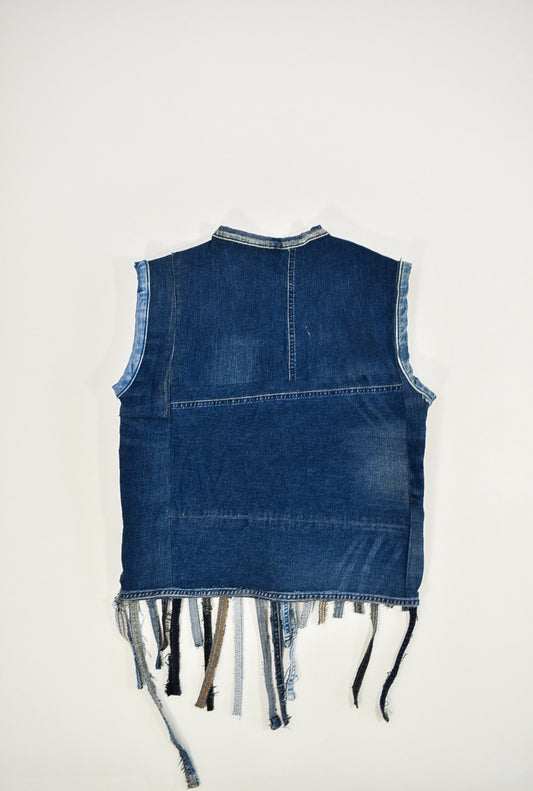 IF DENIM | Sustainable Woven Body Vest S - IF DENIM