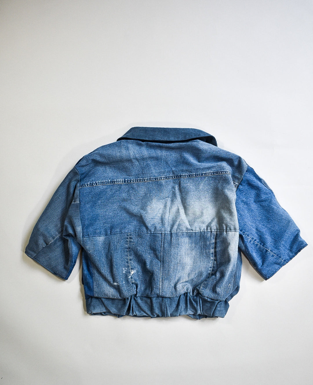IF DENIM | Sustainable Handcrafted Cropped Vintage Jacket S