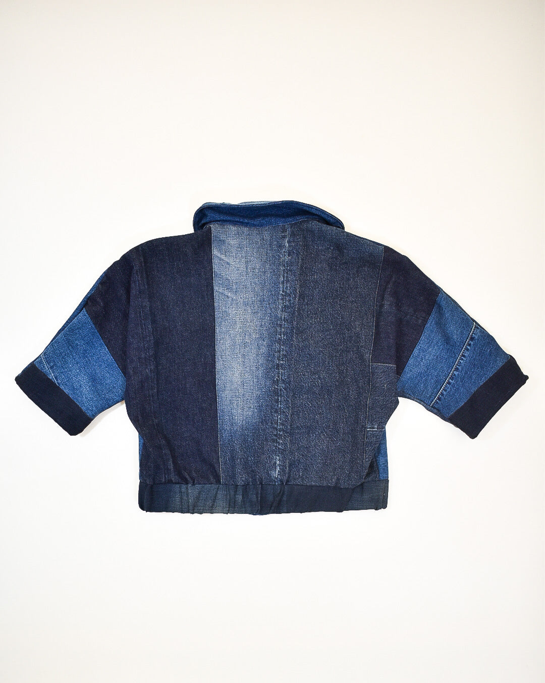 IF DENIM | Sustainable Handcrafted Cropped Vintage Jacket DB L