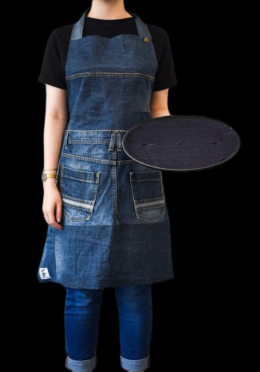 IF DENIM | Handcrafted Patchwork Apron - IF DENIM