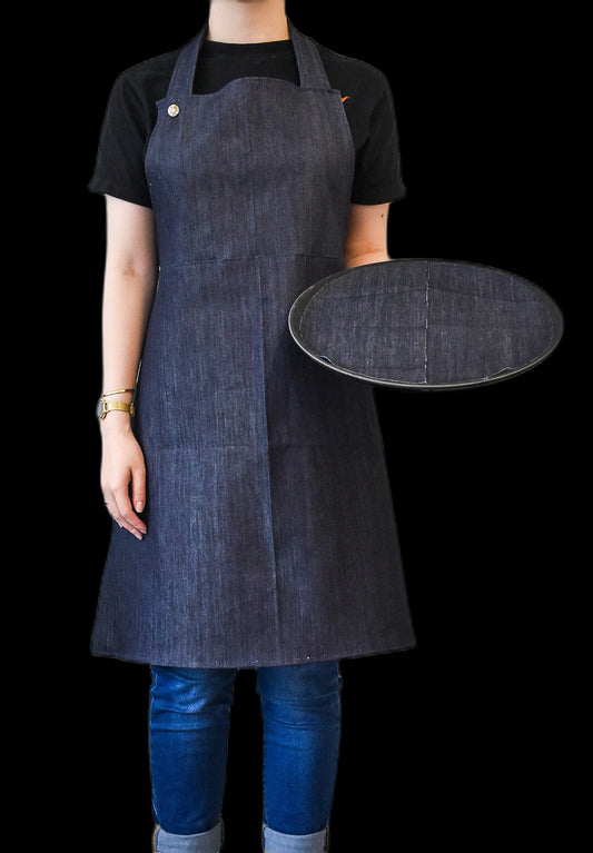 IF DENIM | Handcrafted Apron Dark Blue - IF DENIM