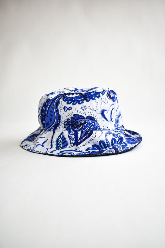 IF DENIM | Blue Blossom Bucket Hat