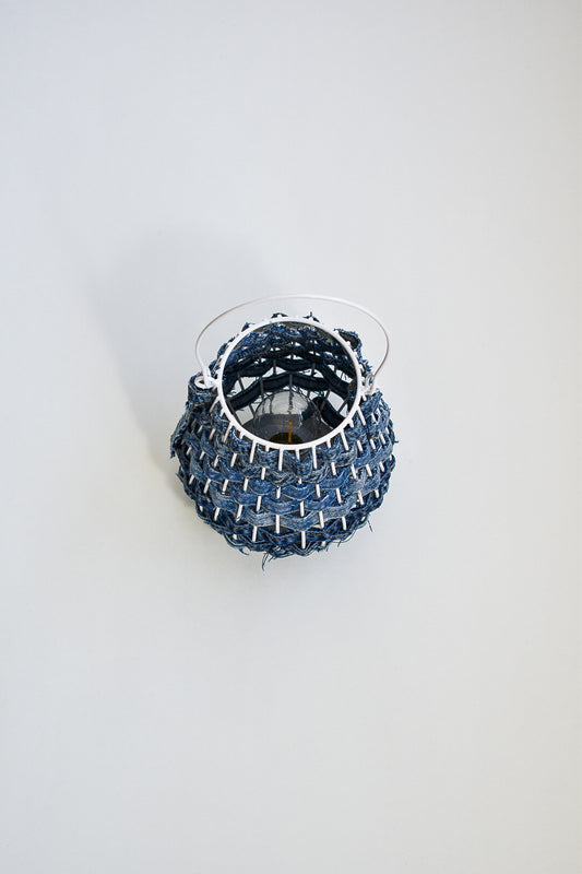 IF DENIM | Upcycled Denim Table Lamp - IF DENIM