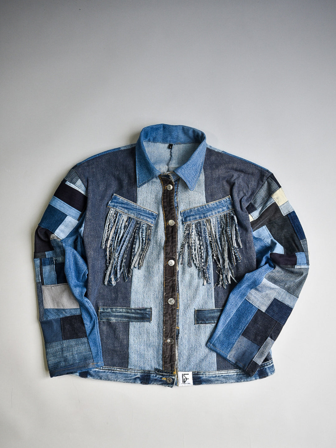 IF DENIM | Sustainable Handcrafted Western Patchwork Jacket 01