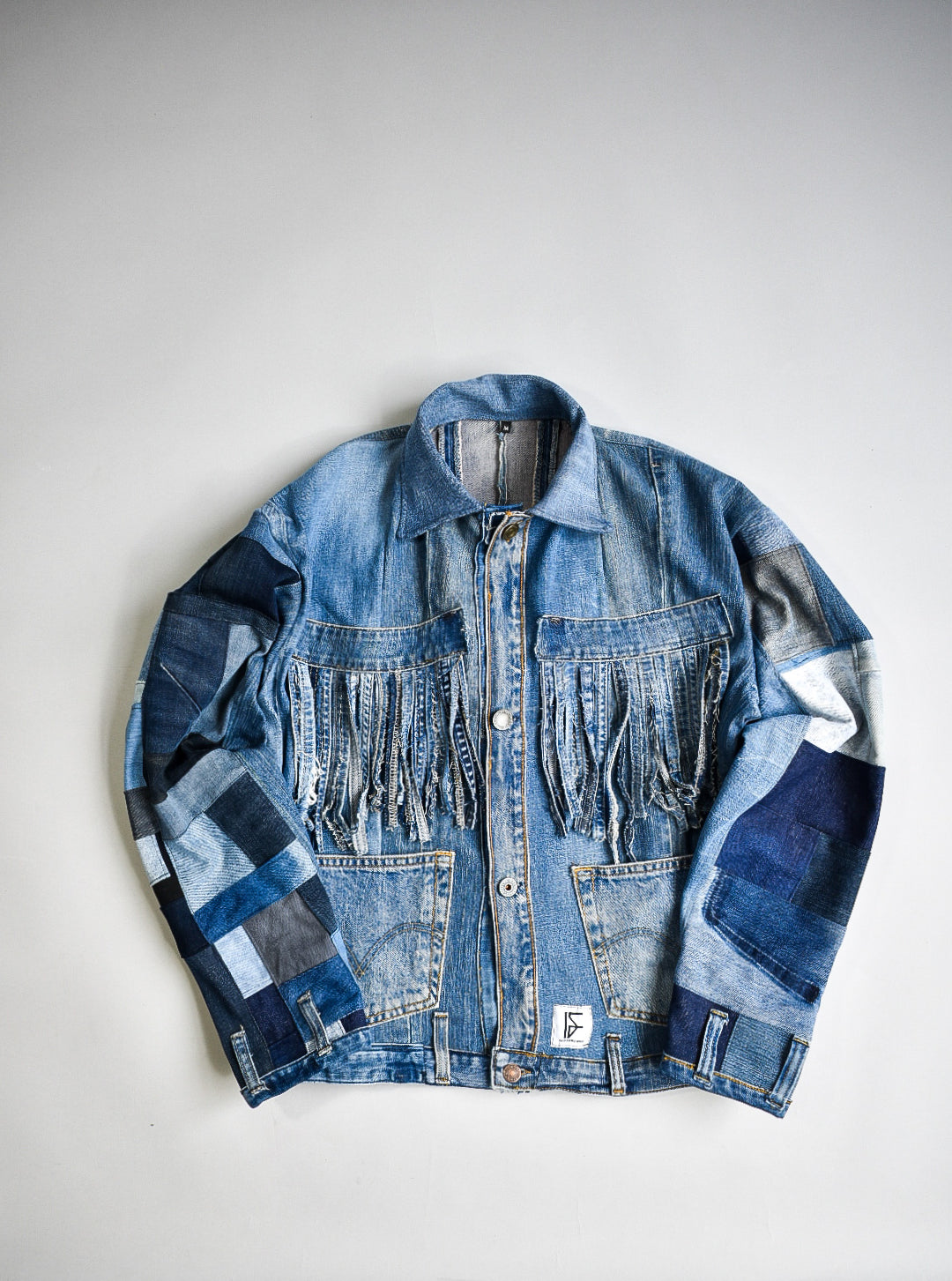 IF DENIM | Sustainable Handcrafted Western Patchwork Jacket 02