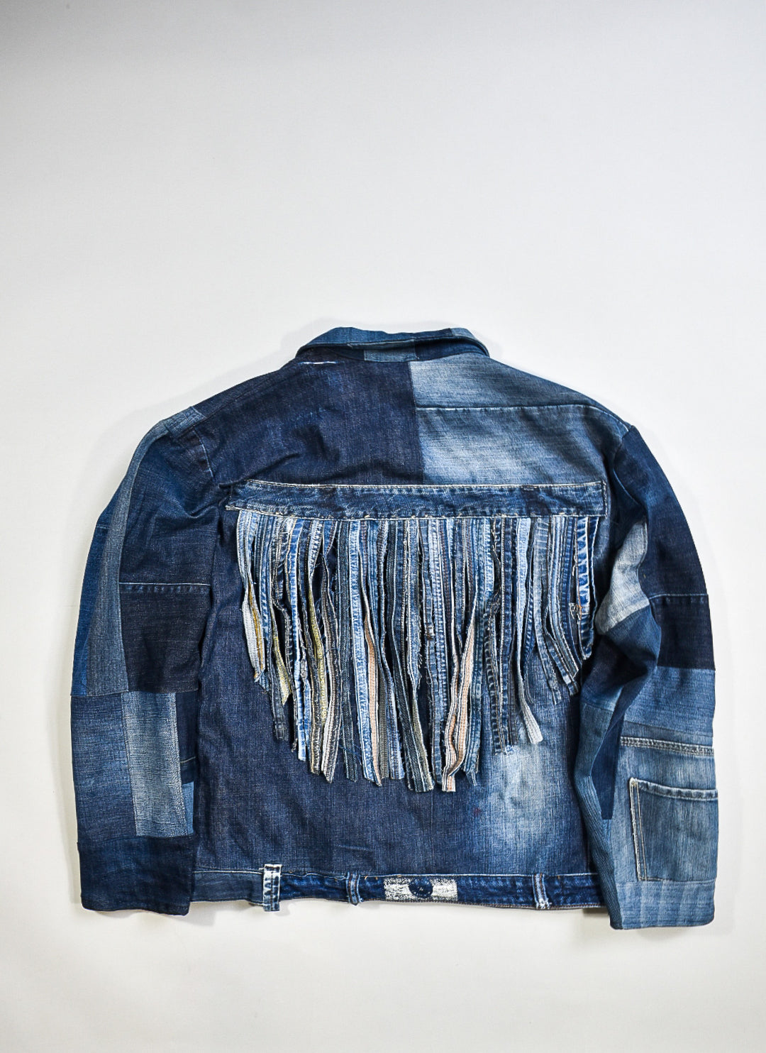 IF DENIM | Sustainable Handcrafted Western Patchwork Jacket 04