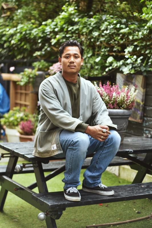 IF DENIM | Sustainable Handcrafted Kimono LB - IF DENIM