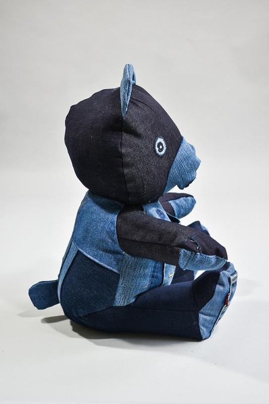 IF DENIM | Patchwork Denim Bear DB - IF DENIM