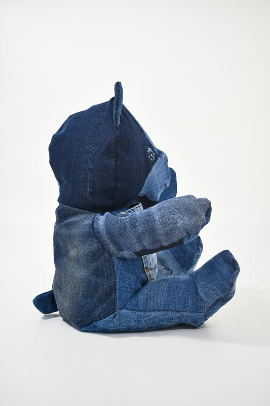 IF DENIM | Patchwork Denim Bear - IF DENIM