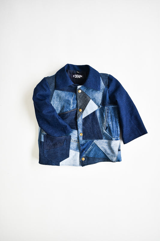 IF DENIM | Patchwork Kids Jacket - IF DENIM