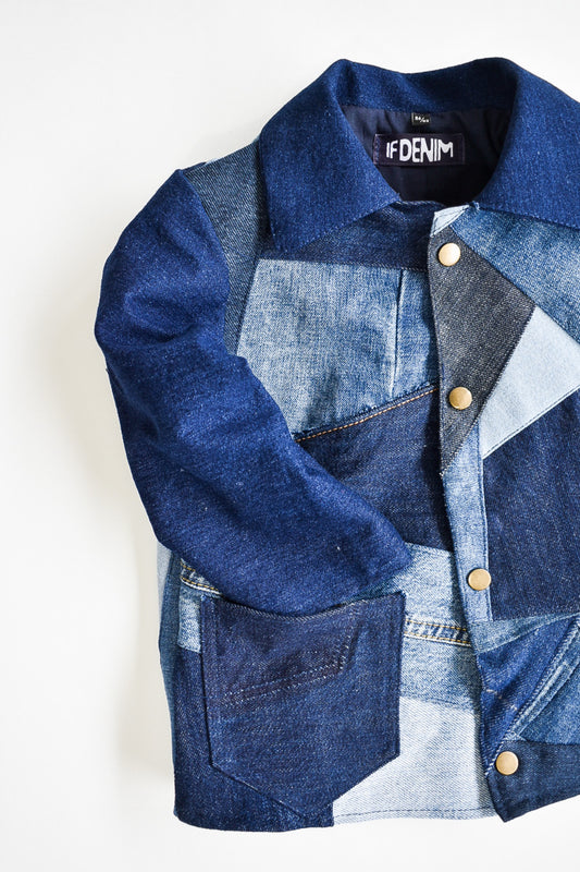 IF DENIM | Patchwork Kids Jacket - IF DENIM