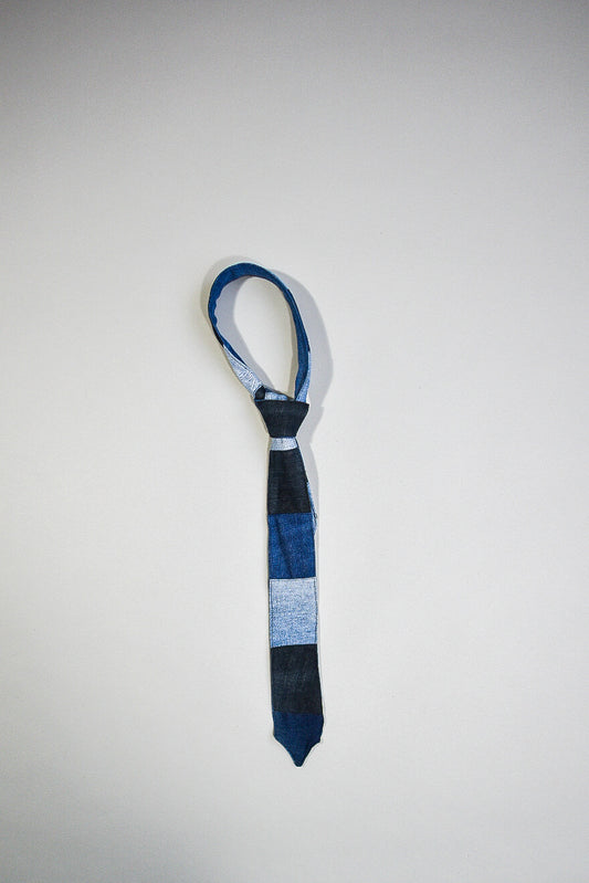 ALS DENIM | Duurzaam handgemaakt stropdas-patchwork